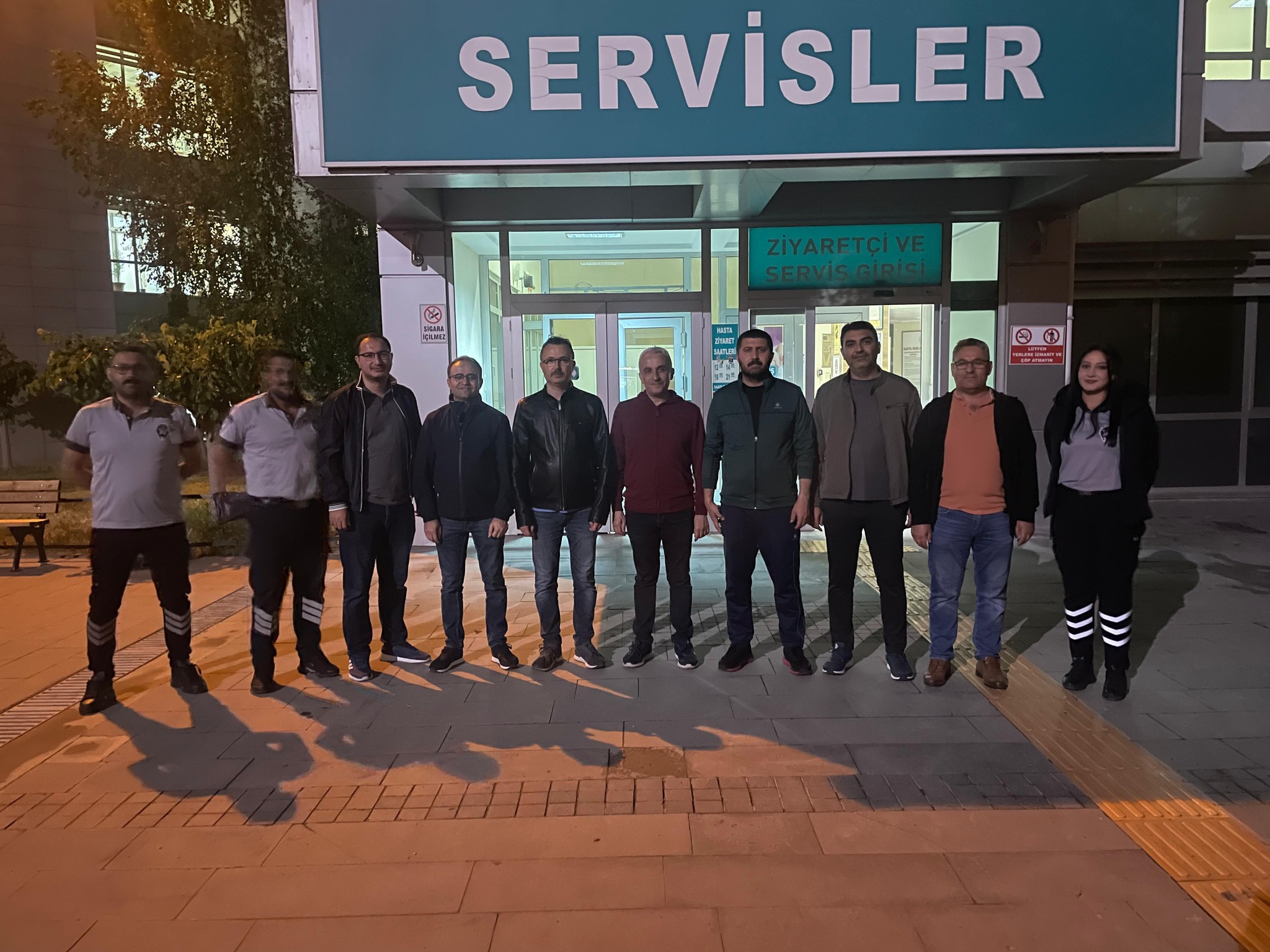 Kırşehir İl Sağlık Müdürlüğü'nden Gece Ziyareti