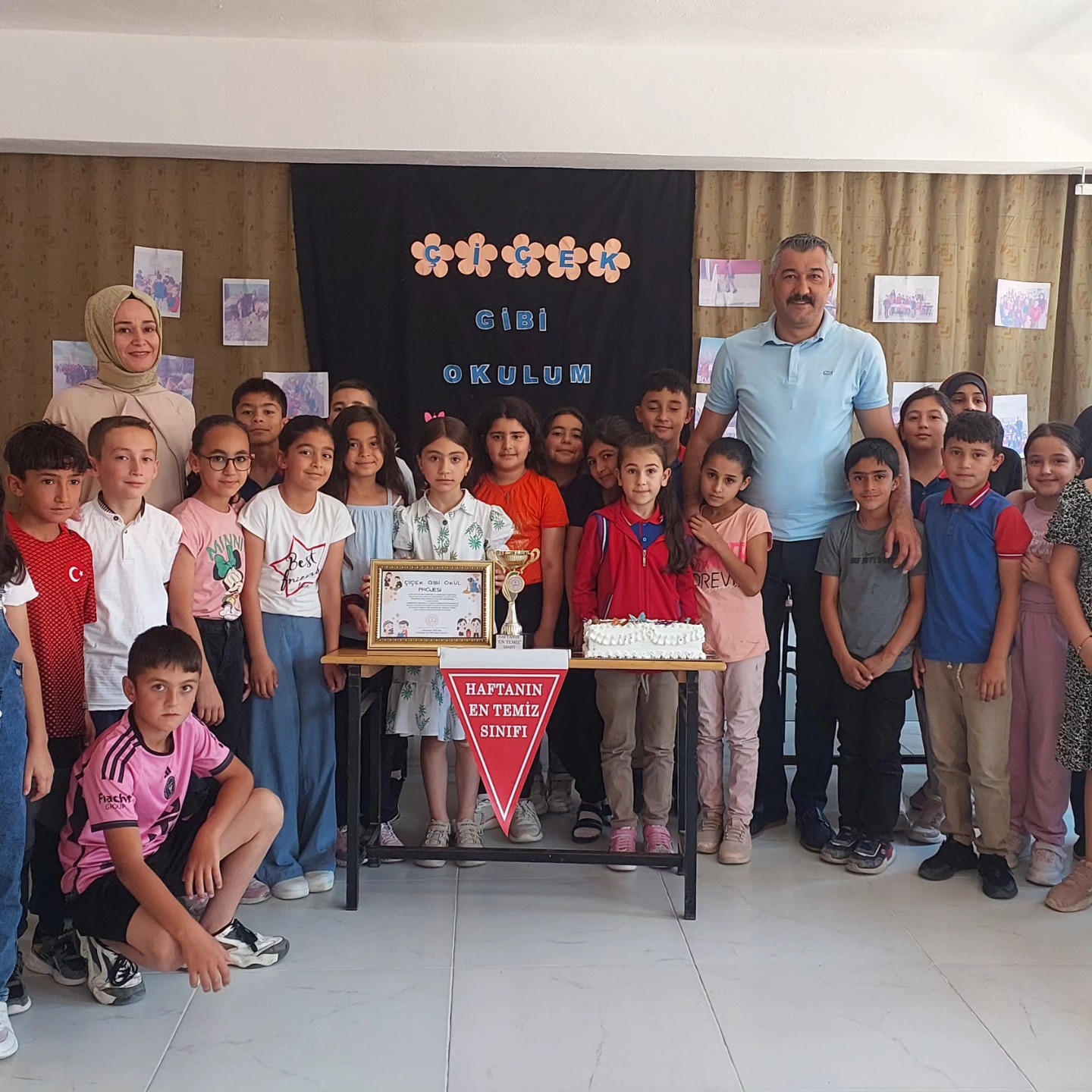 Kırşehir’de Çiçek Gibi Okul Projes Meyvesini Verdi1
