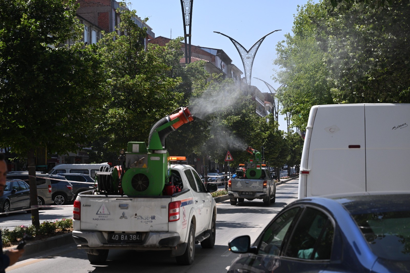 Kırşehir’de Haşereyle Mücadele