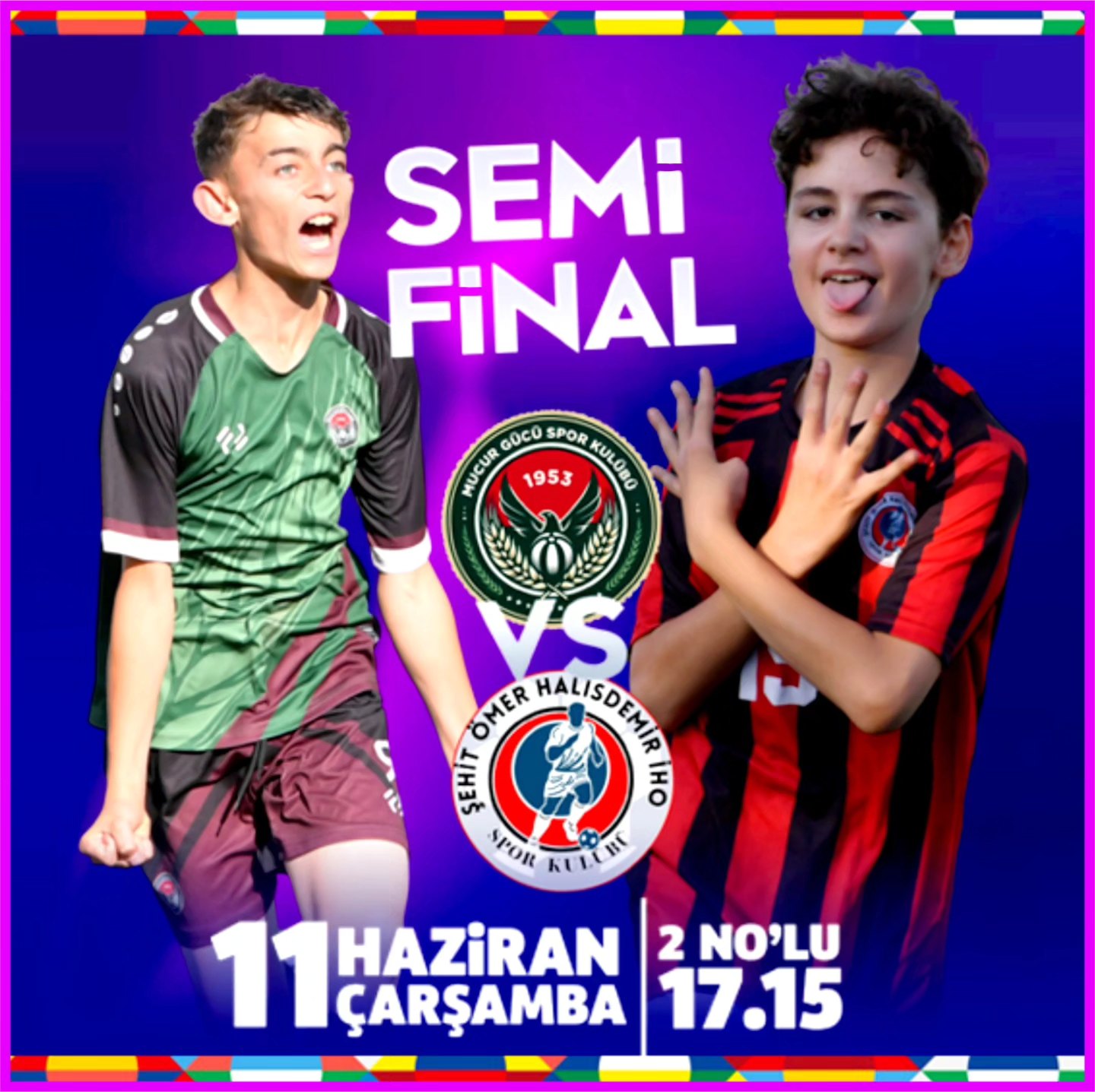U12’Lerde Yari Fi̇nal Günü (3)