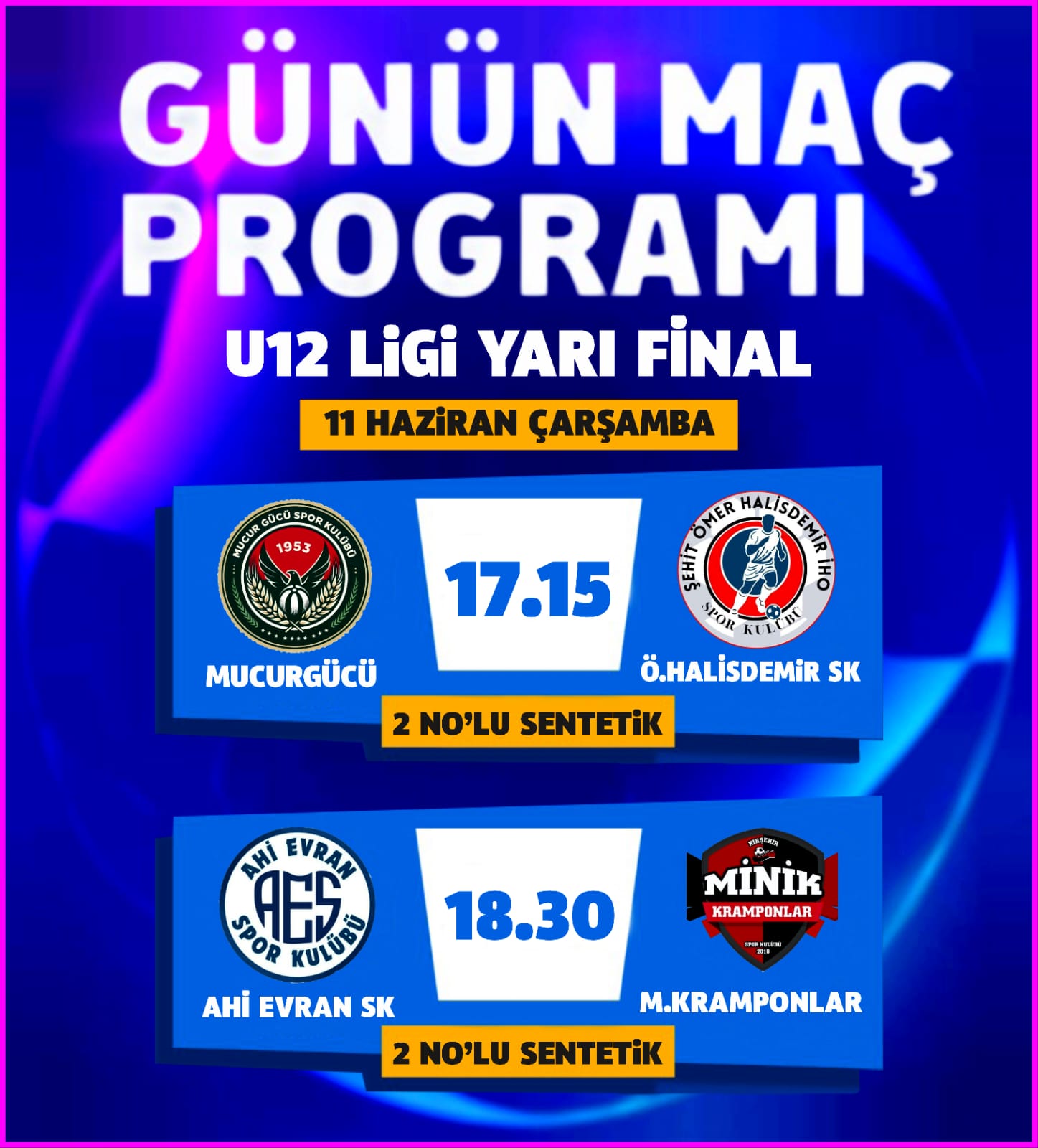 U12’Lerde Yari Fi̇nal Günü (4)