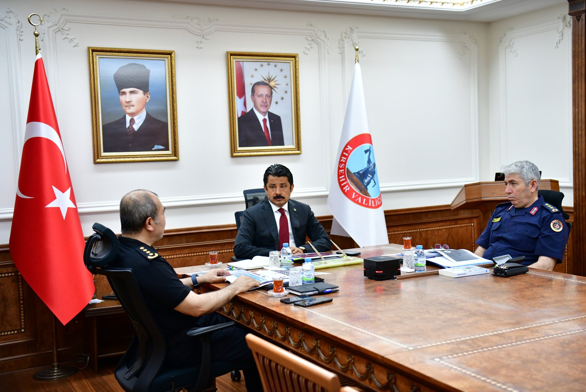 Vali Demiryürek, Vks Üzerinden Düzenlenen Toplantıya Katıldı