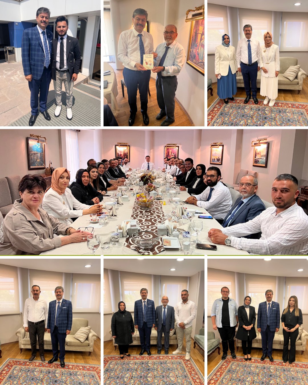 Ak Parti Genel Merkezi’nde İç Anadolu Buluşması