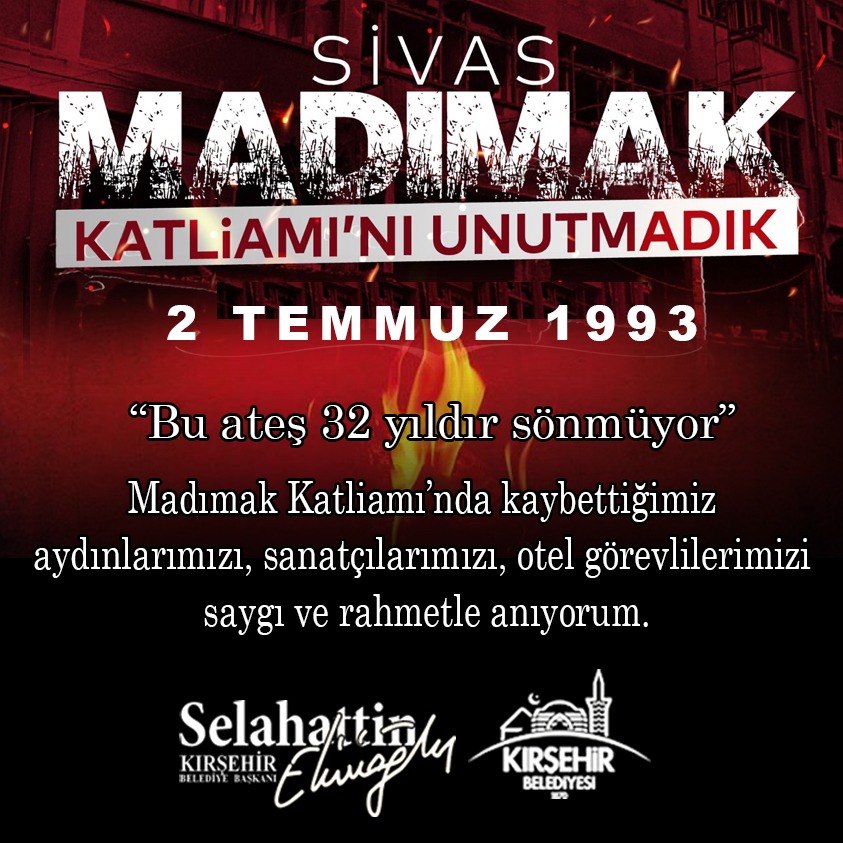 Başkan Ekicioğlu“Bu Ateş 32 Yıldır Sönmüyor”