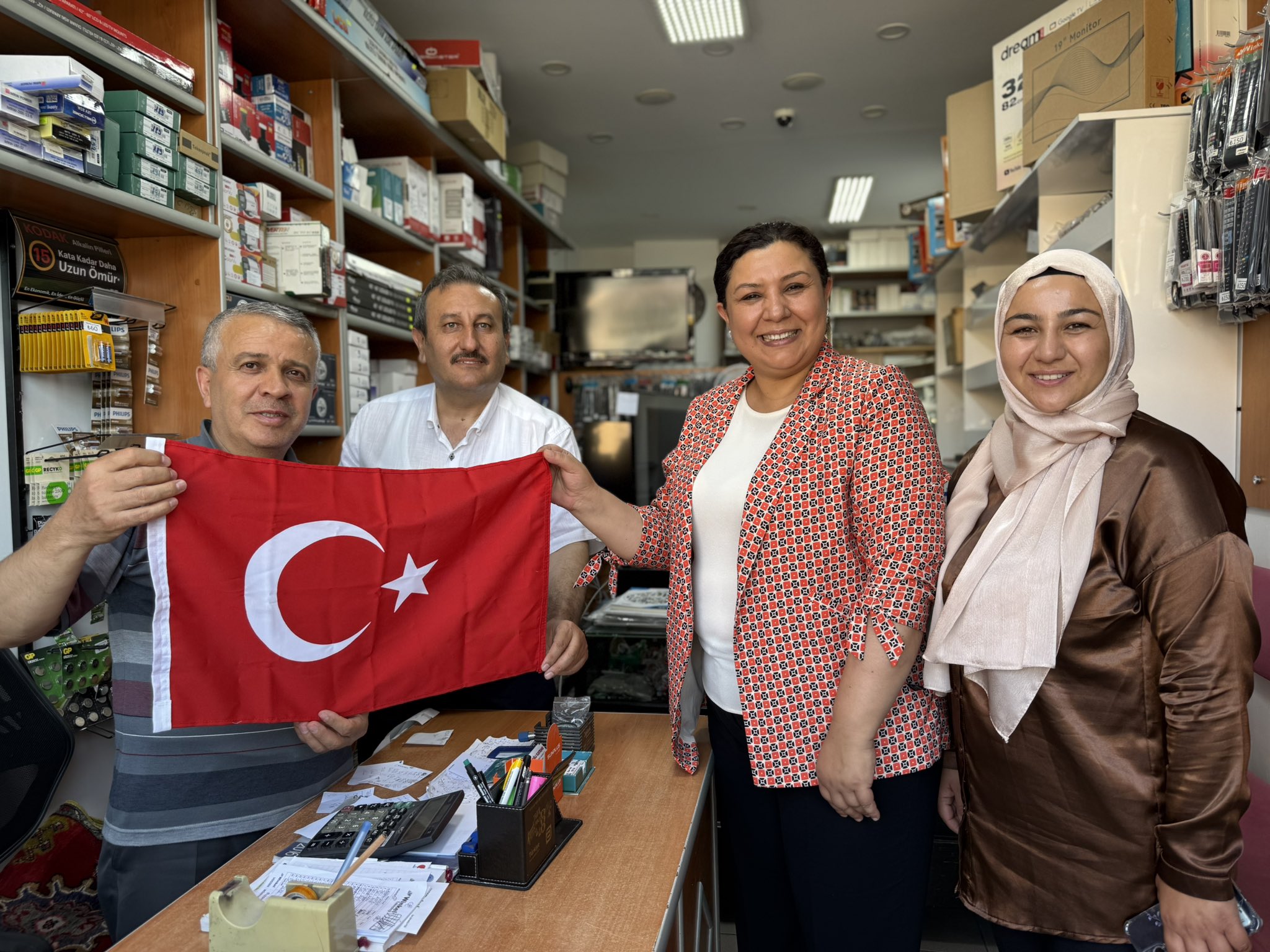 Başkan Ünsal“Ay Yıldız Her Yerde!”