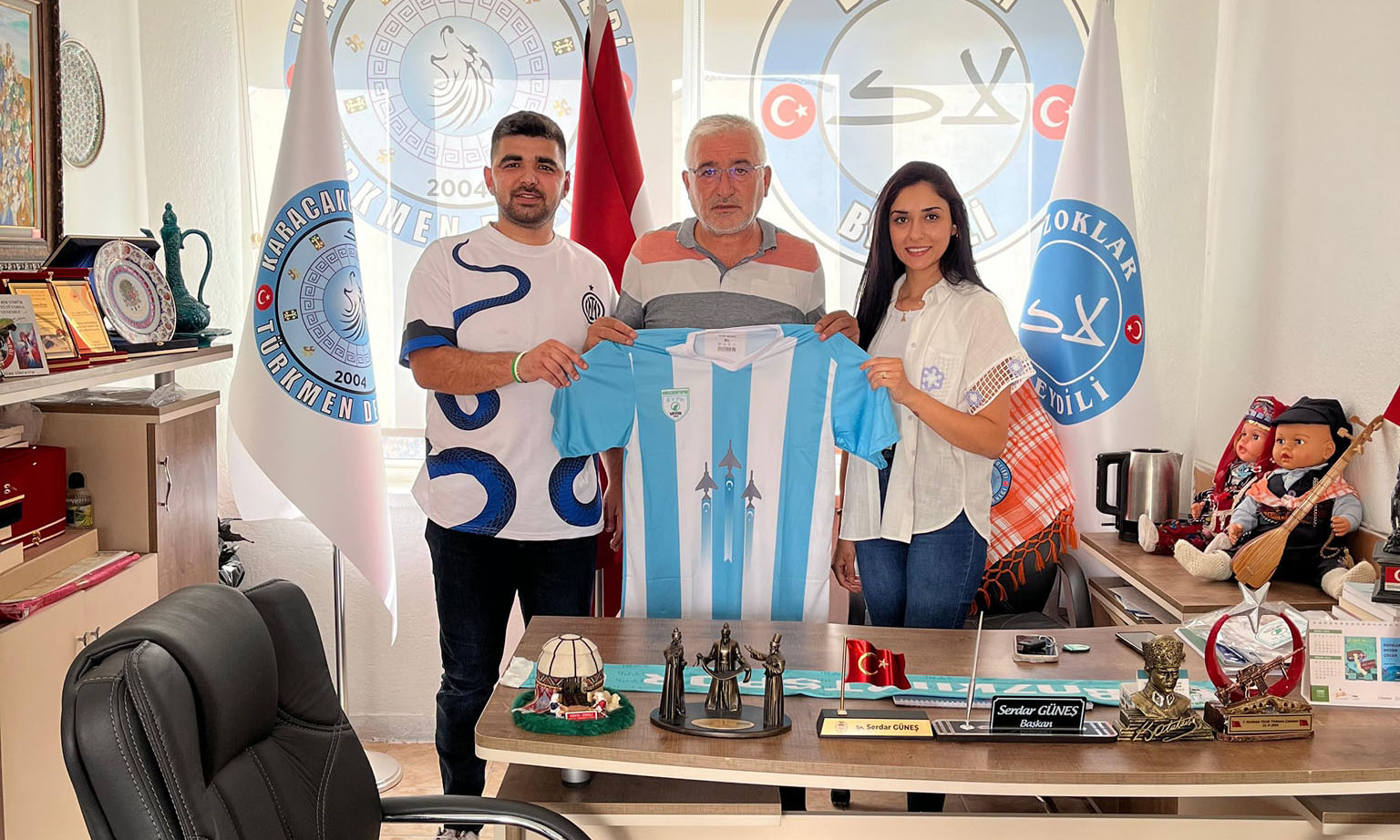 Bozkurtspor'dan Başkan Güneş’e Ziyaret (1)