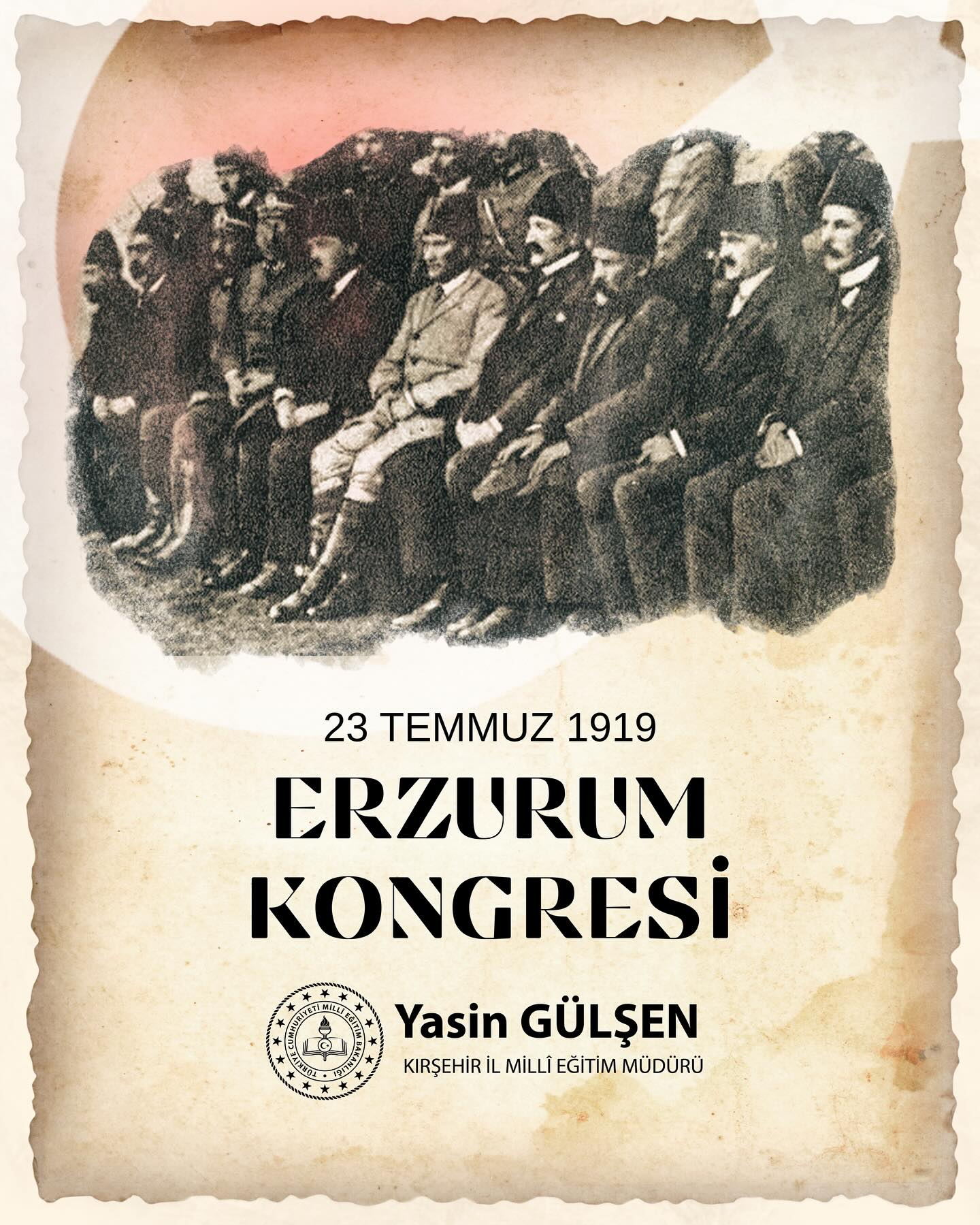 Eğitim Camiası Erzurum Kongresi'ni Unutmadı