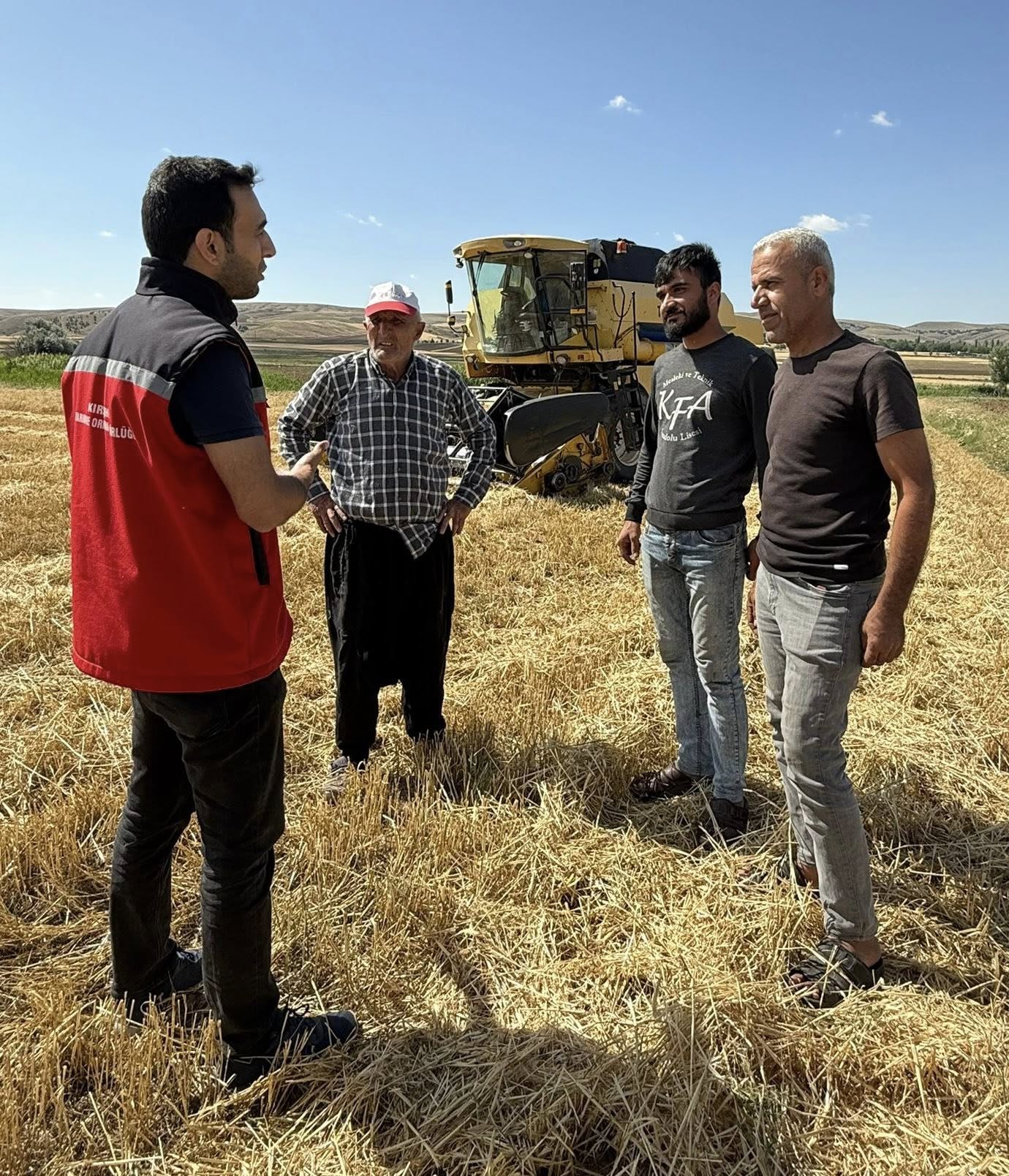 Kırşehir İl Tarım Müdürlüğü Hasat Denetimi Için Takipte!