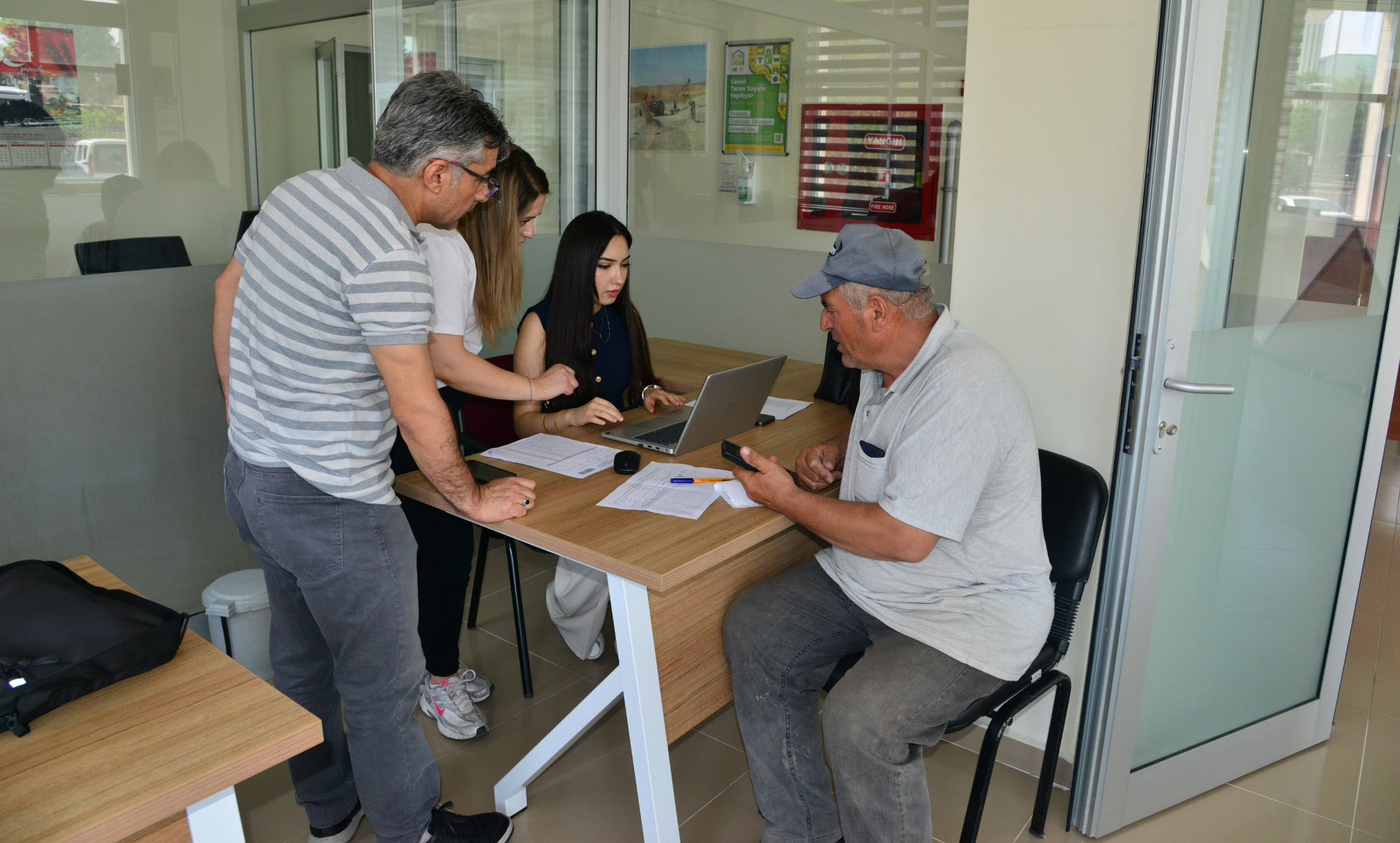 Kırşehir’deki Çiftçiye Çağrıgenel Tarım Sayımı Başlad2