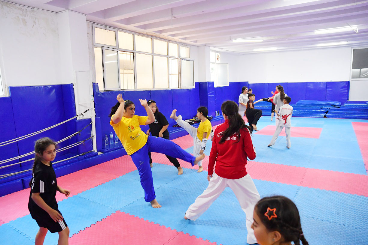 Kırşehirli Gençlerden Tekvandoya Büyük Ilgi! (3)