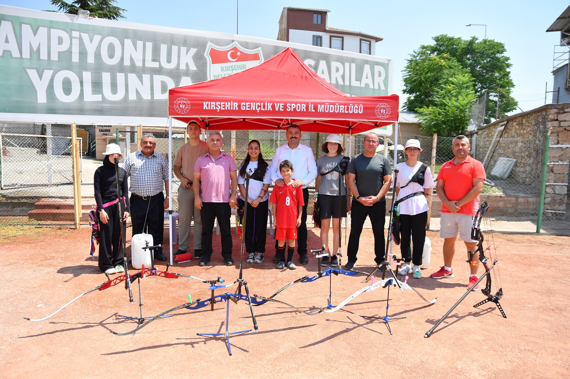 Spor Müdürü Çakmakçı, Okçuluk Tesisini Ziyaret Etti (2)