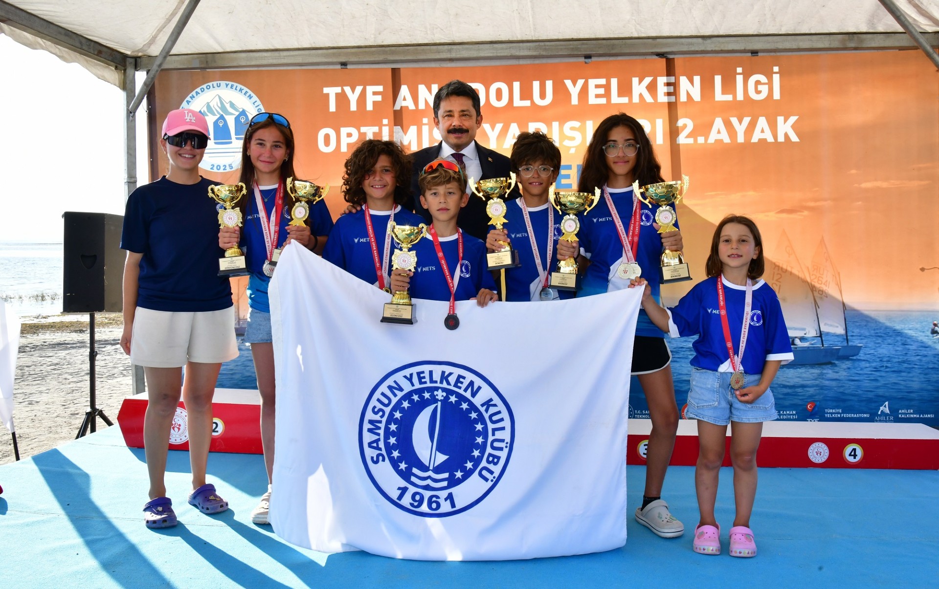 Anadolu Yelken Ligi Optimist Yelken Yarışları Tamamlandı3