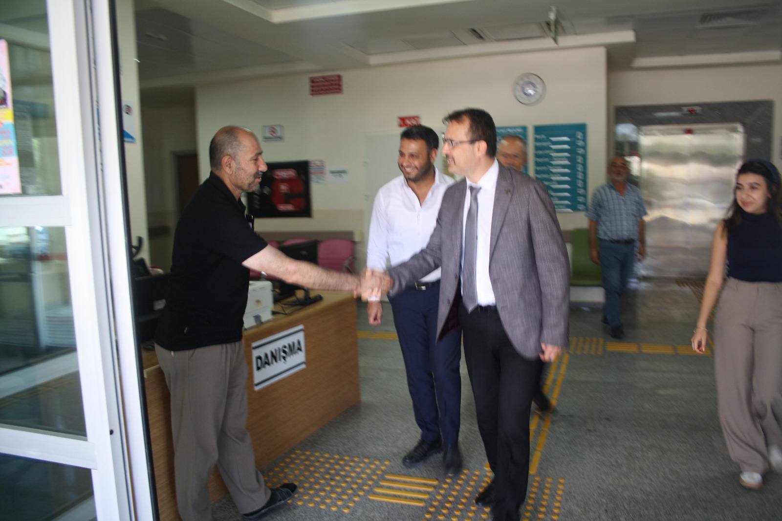 Çiçekdağı’nda Sağlık Hizmetleri Yerinde Incelendi