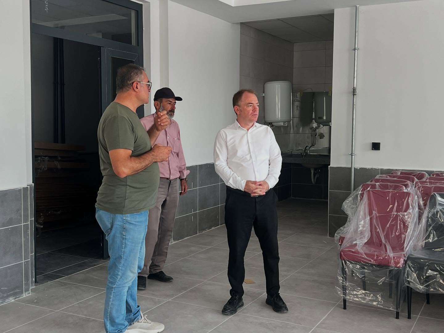 İl Millî Eğitim Müdürü Yasin Gülşen’den Yeni Okul Binasına Ziyaret1