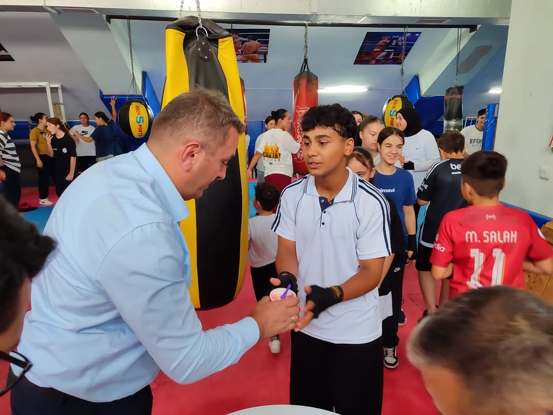 İl Müdürü Çakmakçı'dan Yaz Spor Okullarına Ziyaret (7)