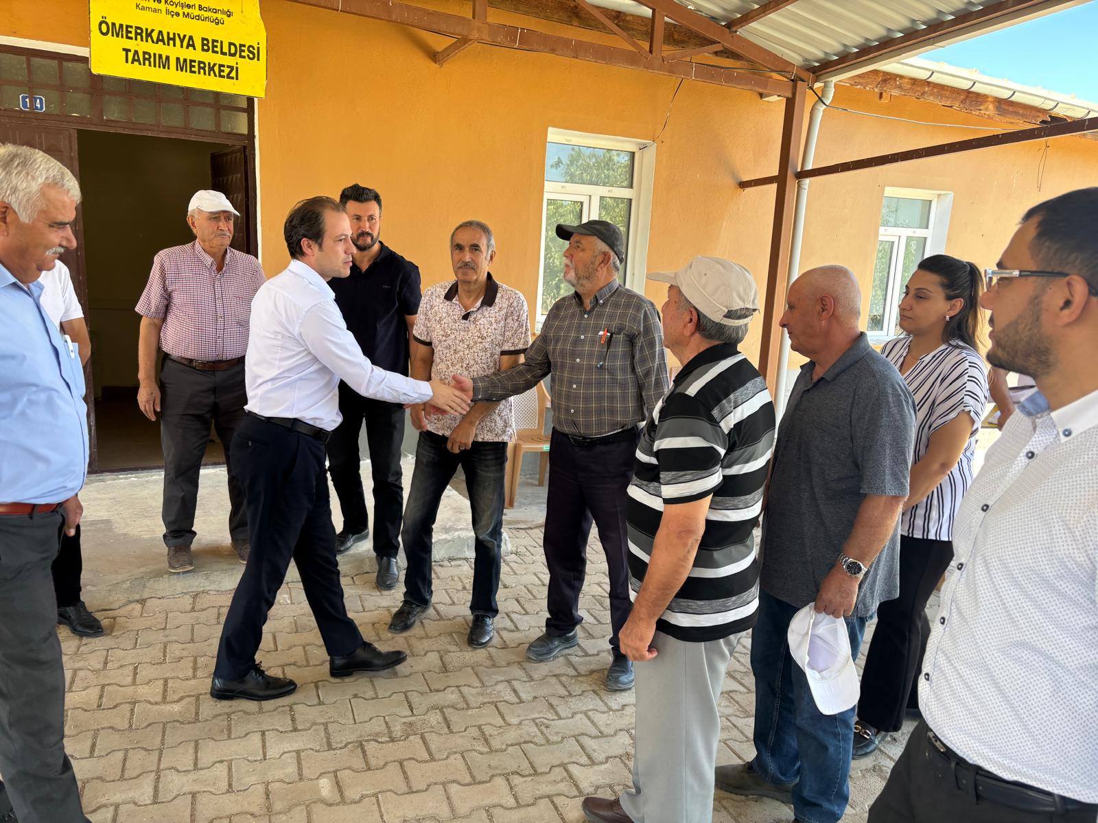 Kaman Kaymakamı Engin Tok’tan Ömerkahya Köyü’ne Ziyaret2