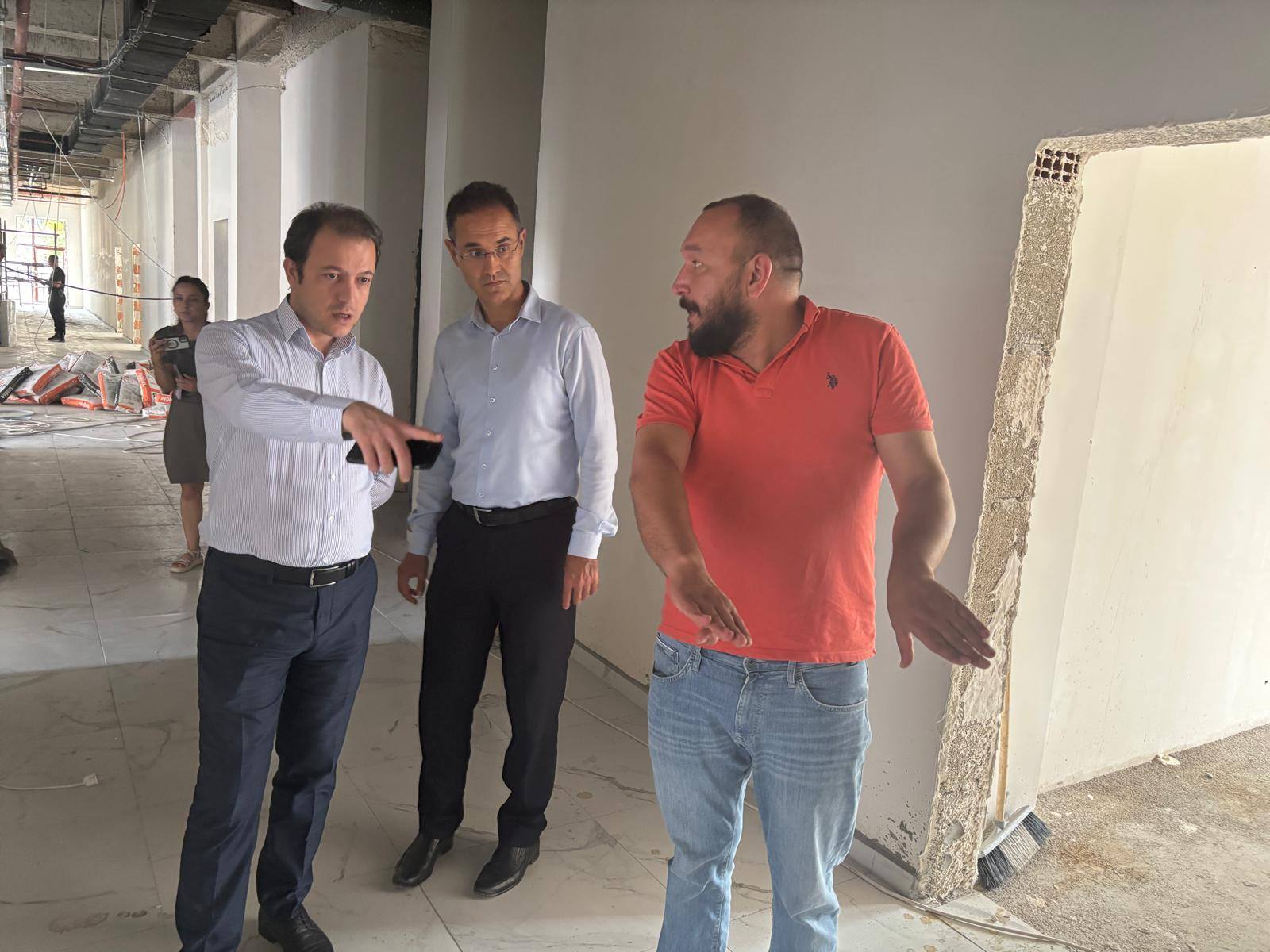 Kaman’da Öğretmenevi Inşaatı Yakından Takip Ediliyor-1