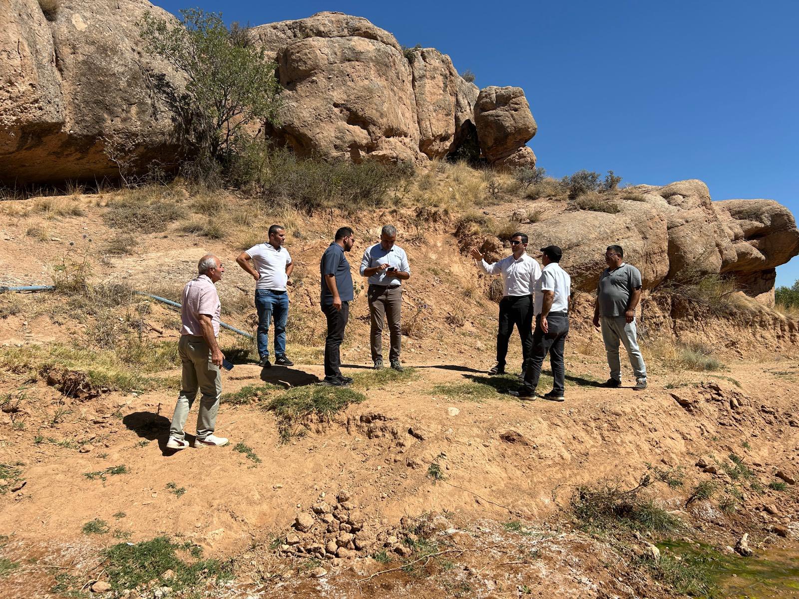 Kaymakam Görmüş’ten Altyapı İncelemesisu Hattı Güçlendiriliyor2