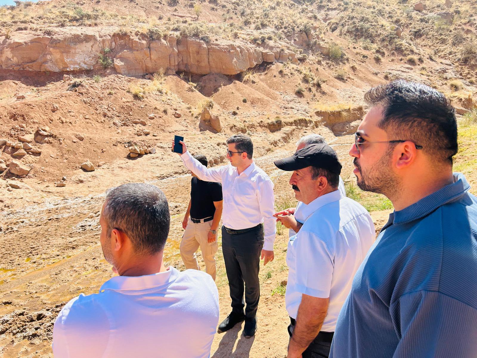 Kaymakam Görmüş’ten Altyapı İncelemesiu Hattı Güçlendiriliyor