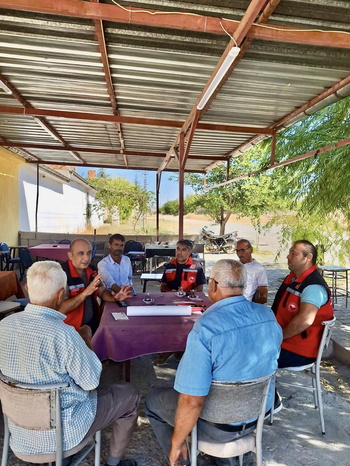 Kırşehir Toklumen Köyü’nde Çiftçilerle Buluşuldu