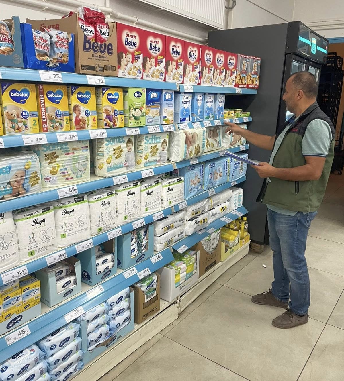 Kırşehir’de Market Raflarında Tarım Etiketi Kontrolü Yapıldı2-1