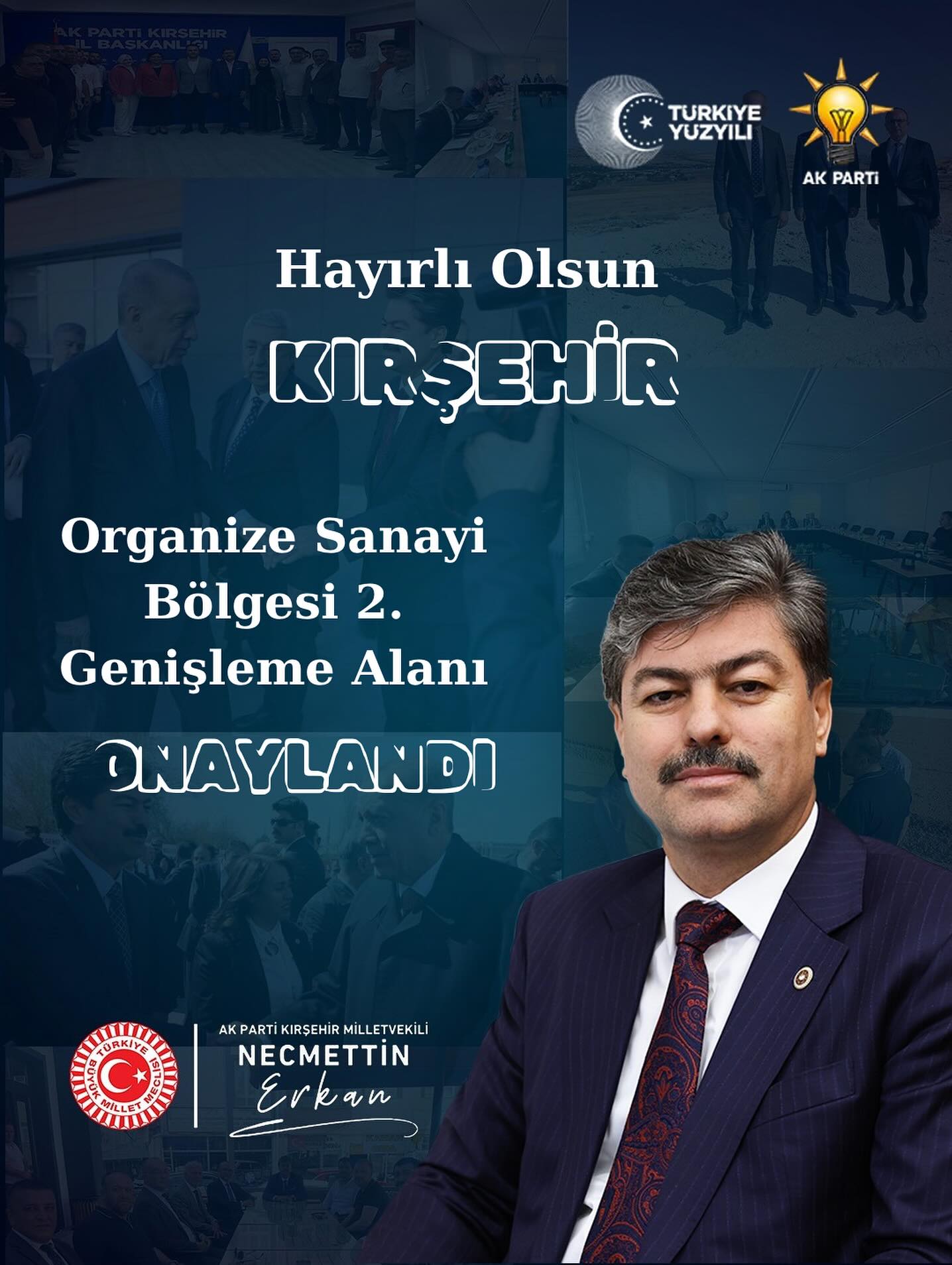 Kırşehir’de Organize Sanayi Bölgesi Genişliyori,