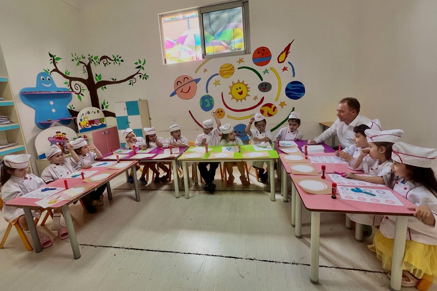 Kırşehir’de Renkli Anlarl Müdürü Anaokulunda