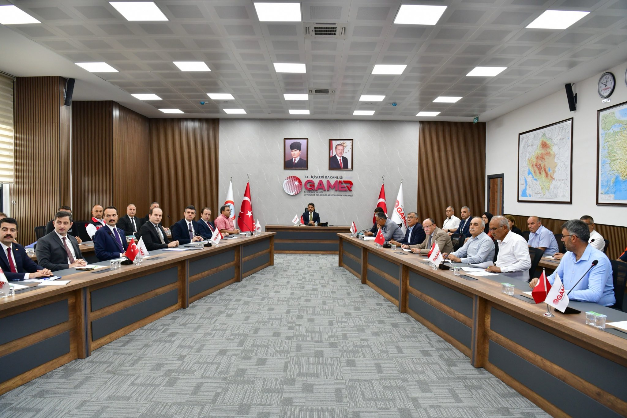 Kırşehir’de Taşkın Koordinasyon Kurulu Toplantısı Yapıldı