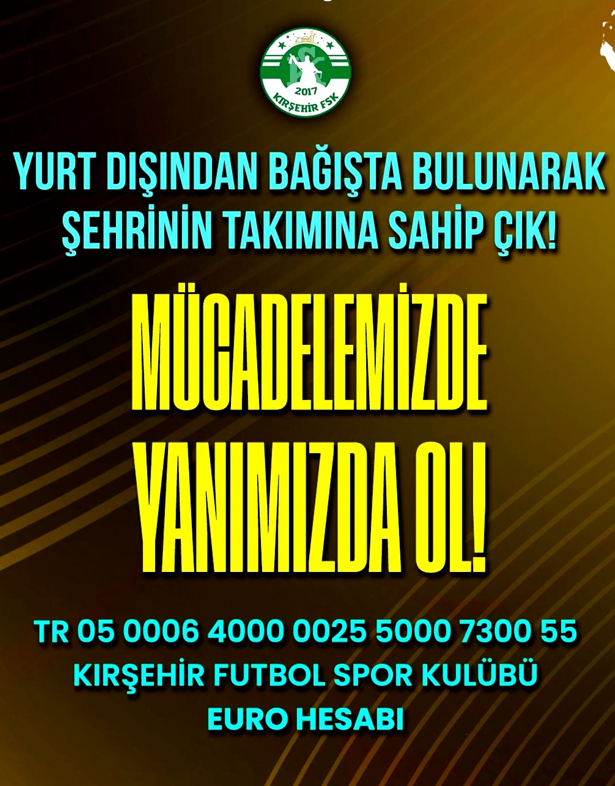 Mücadelemizde Yanımızda Olun, Şehrimizin Takımına Sahip Çıkın (1)