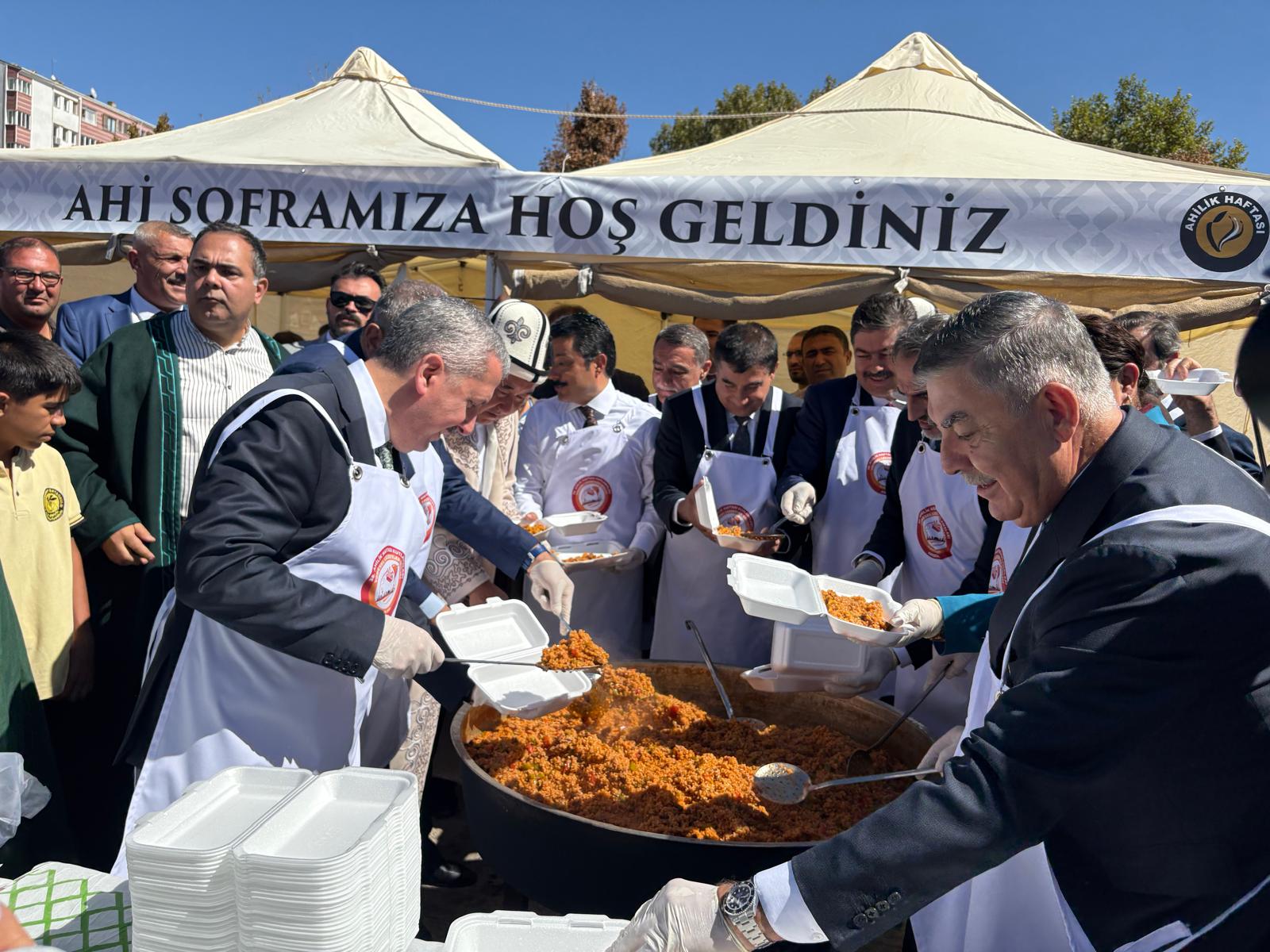 Ahilik Sofrası Kırşehir’de Kuruldu2