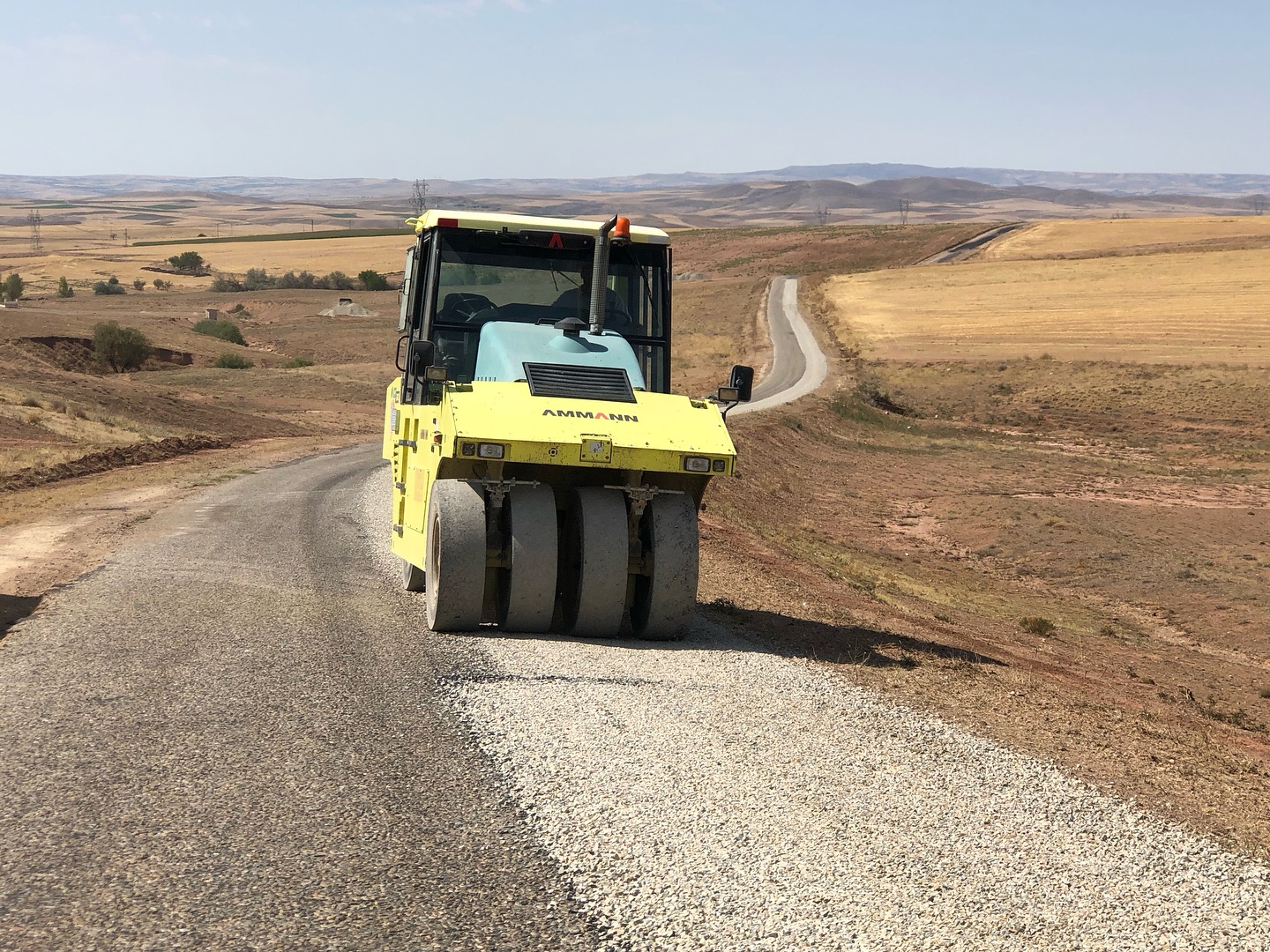 Cezaevi Köy Bağlantı Yolu Yenileniyor2