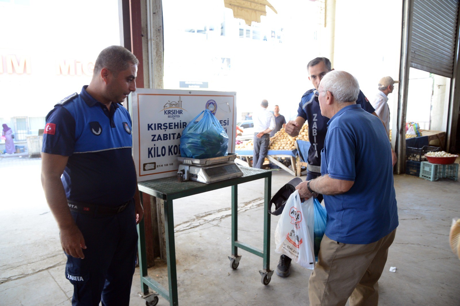 Kırşehir Pazaryerlerinde Güvenli Alışveriş Dönemi Başladı