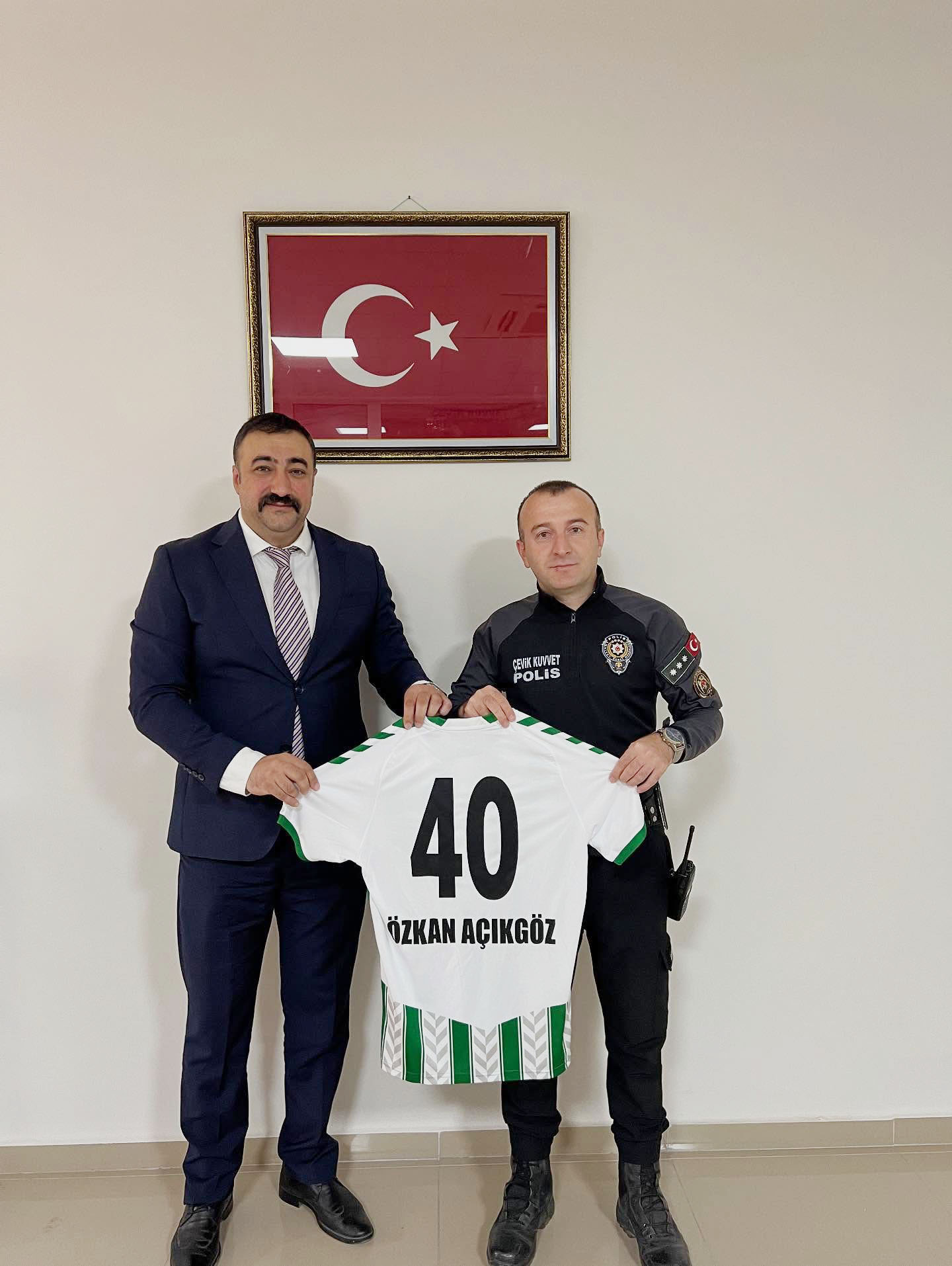 Kırşehirspor Yönetiminden Emniyete Ziyaret (1)