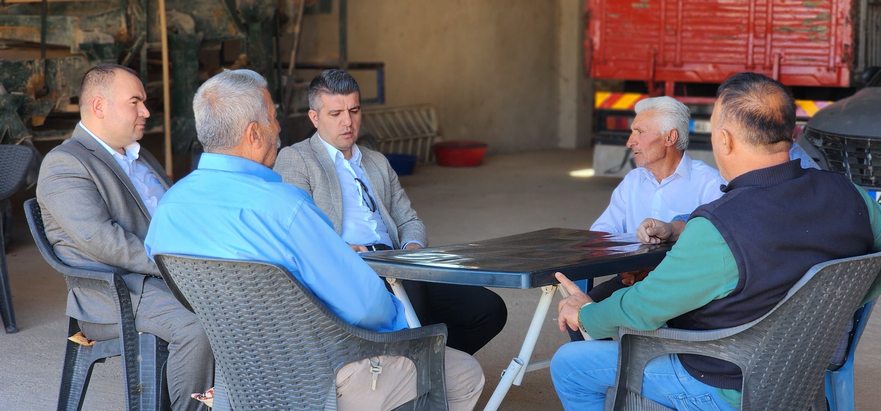 Köylerin Nabzını Tuttukaymakam Yeşilbaş Yerinde Inceledi