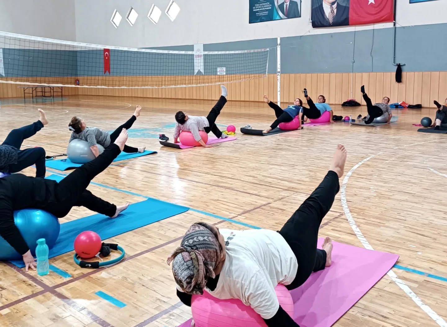 Mucur’da Kadınlar Pilatesle Hayata Hareket Katıyor (2)