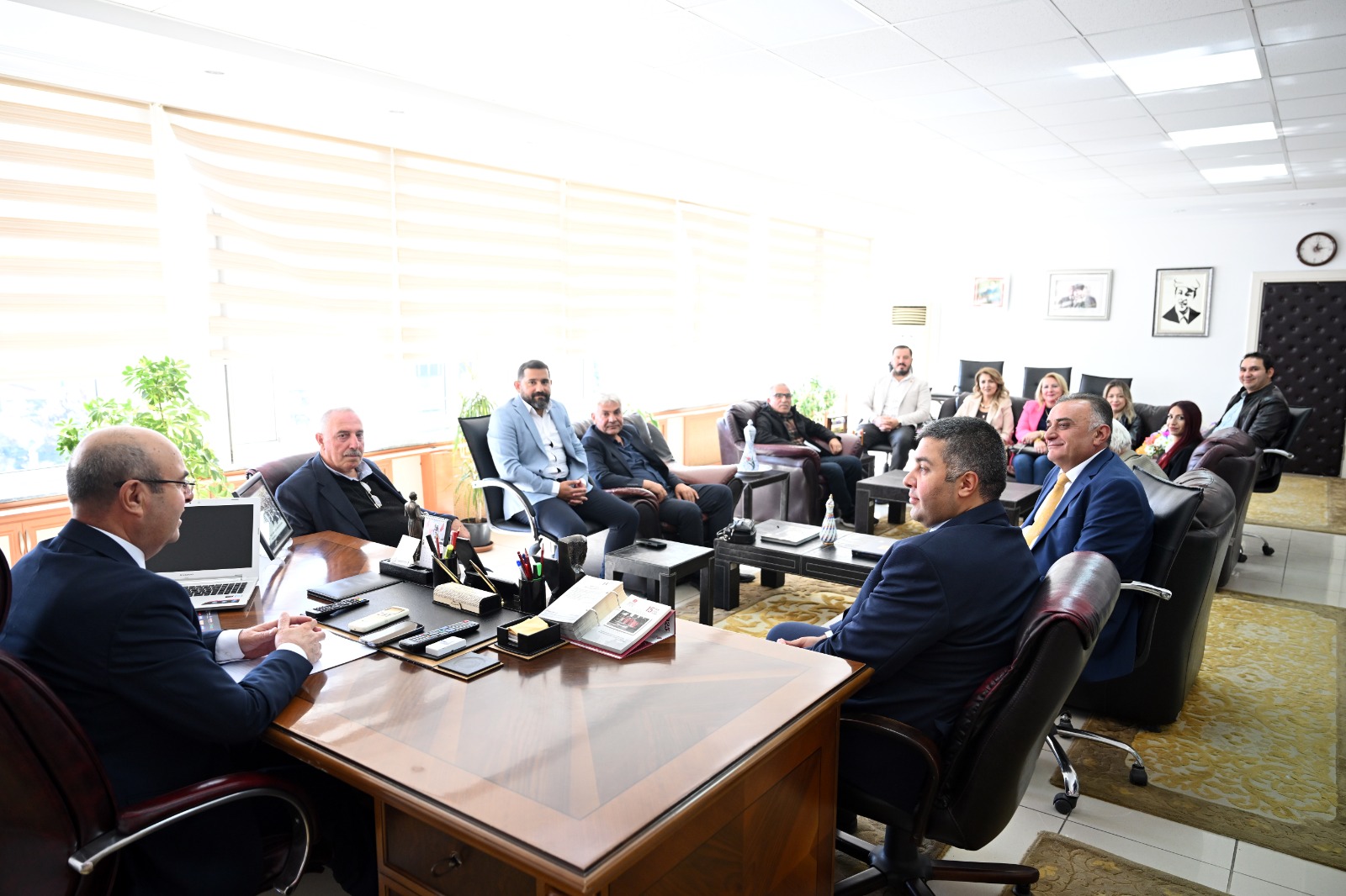 Başkan Ekicioğlu, Chp Merkez İlçe Heyetini Ağırladı2