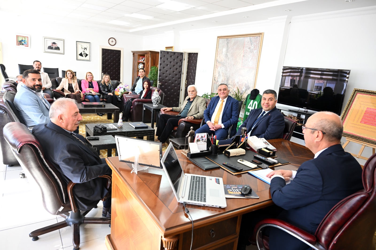 Başkan Ekicioğlu, Chp Merkez İlçe Heyetini Ağırladı3