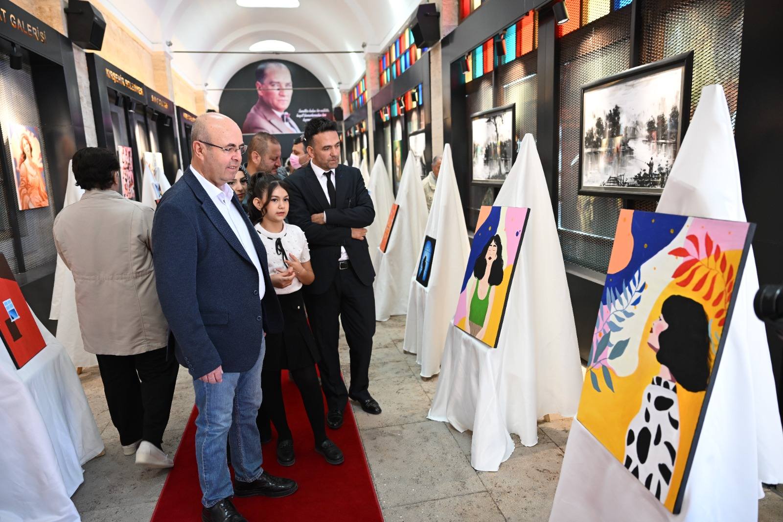 Birincilikten Tuvale… Elif Erva Akalın’ın Renkli Dünyası Kırşehir’de2