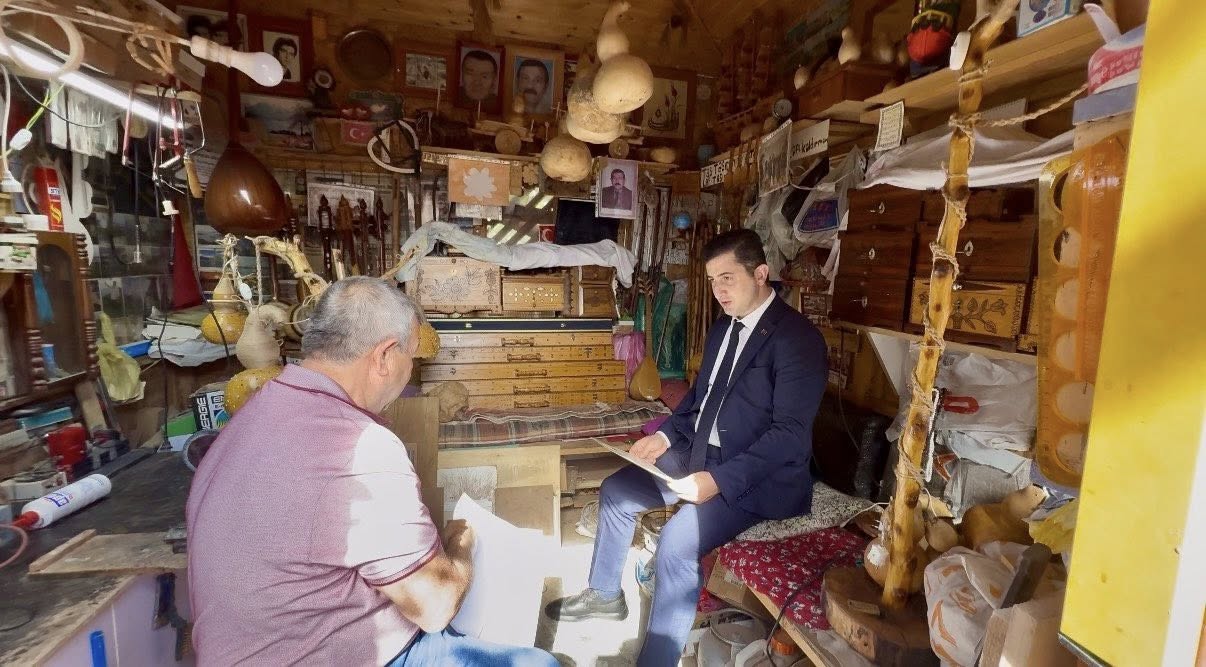 Çiçekdağı Ilçesinde Sanata Vefa Örneği Sergilendi2