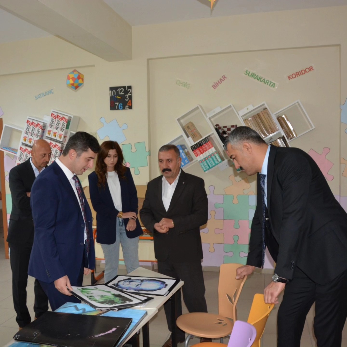 Çiçekdağı’nda Okullara Moral Ziyareti