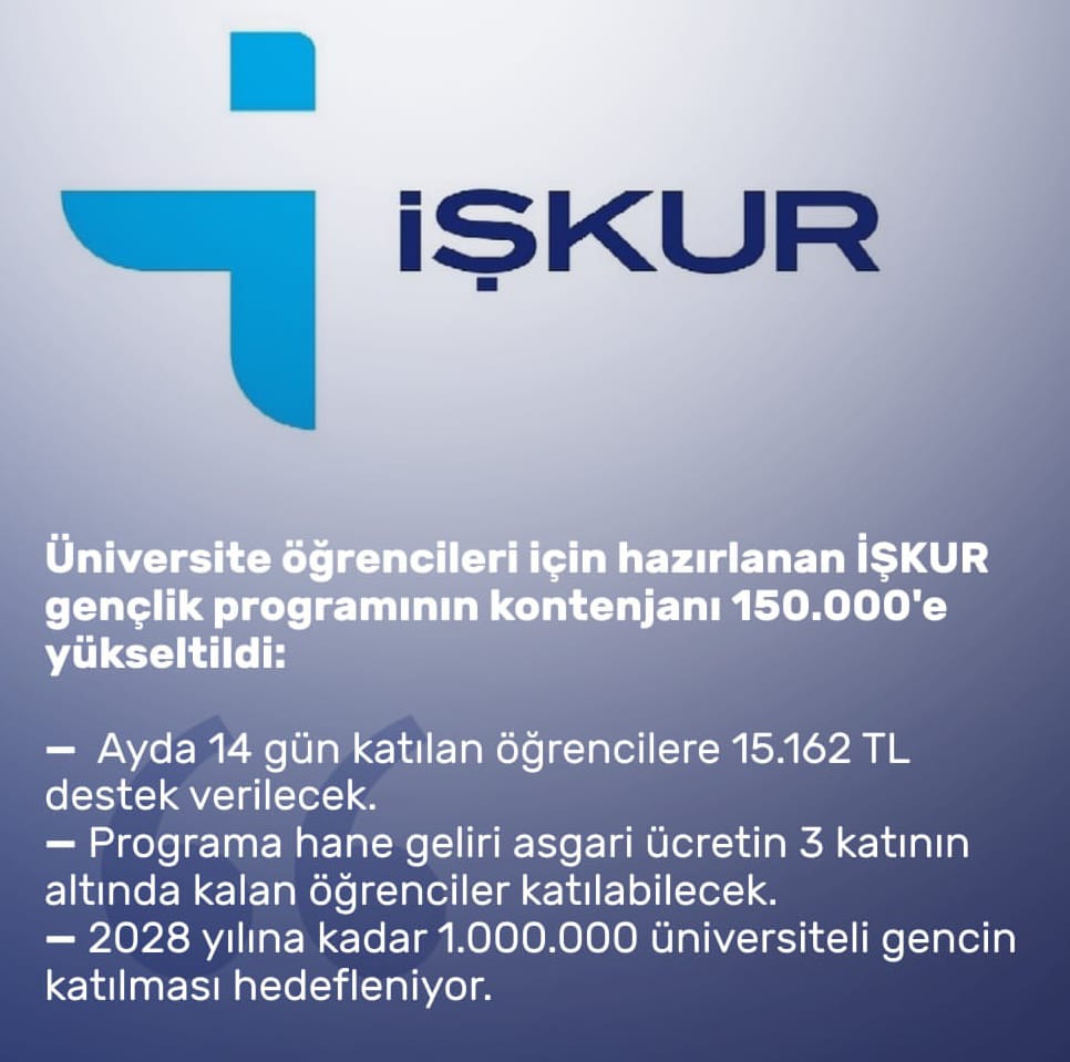 Gençlik Programına Ek Kontenjan