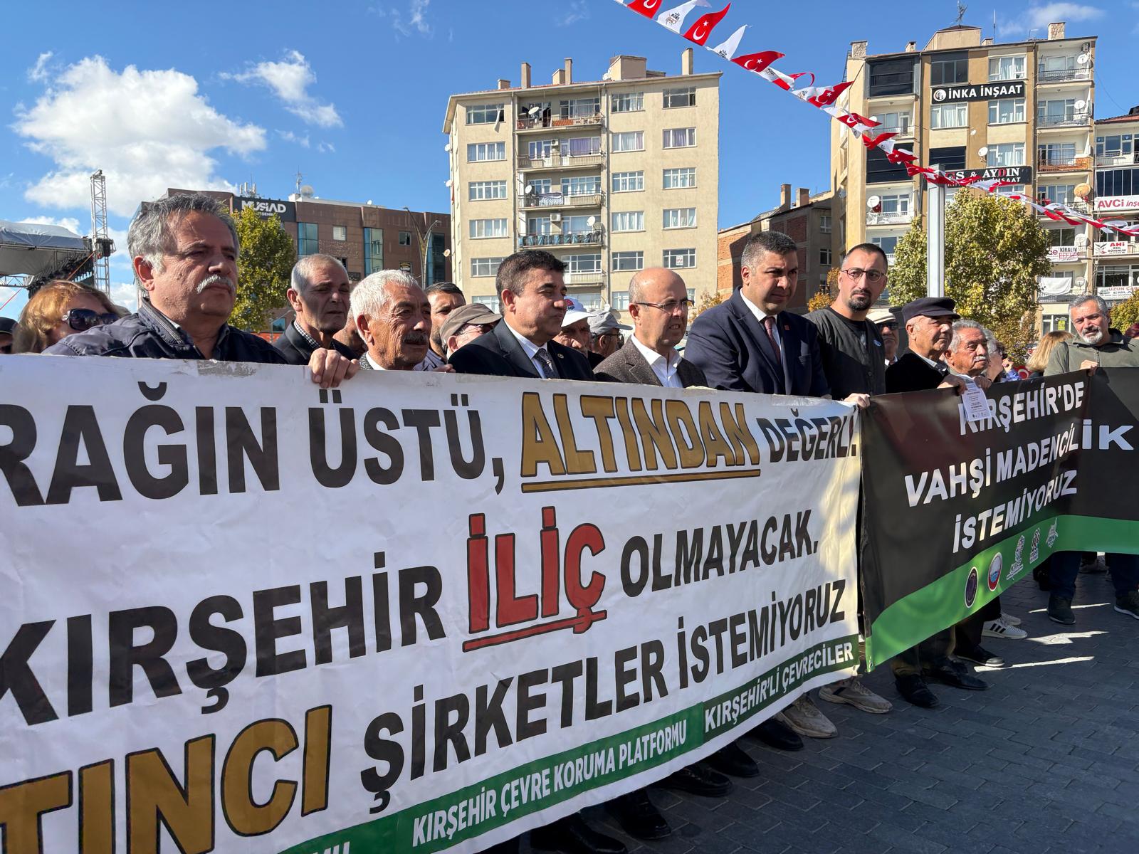 Kırşehir Halkı Altın Madeni Tehdidine Karşı Ayağa Kalktı