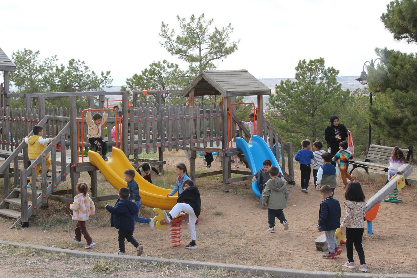 Kırşehir’de Anaokulu Öğrencileri Tabiatın Kalbinde4