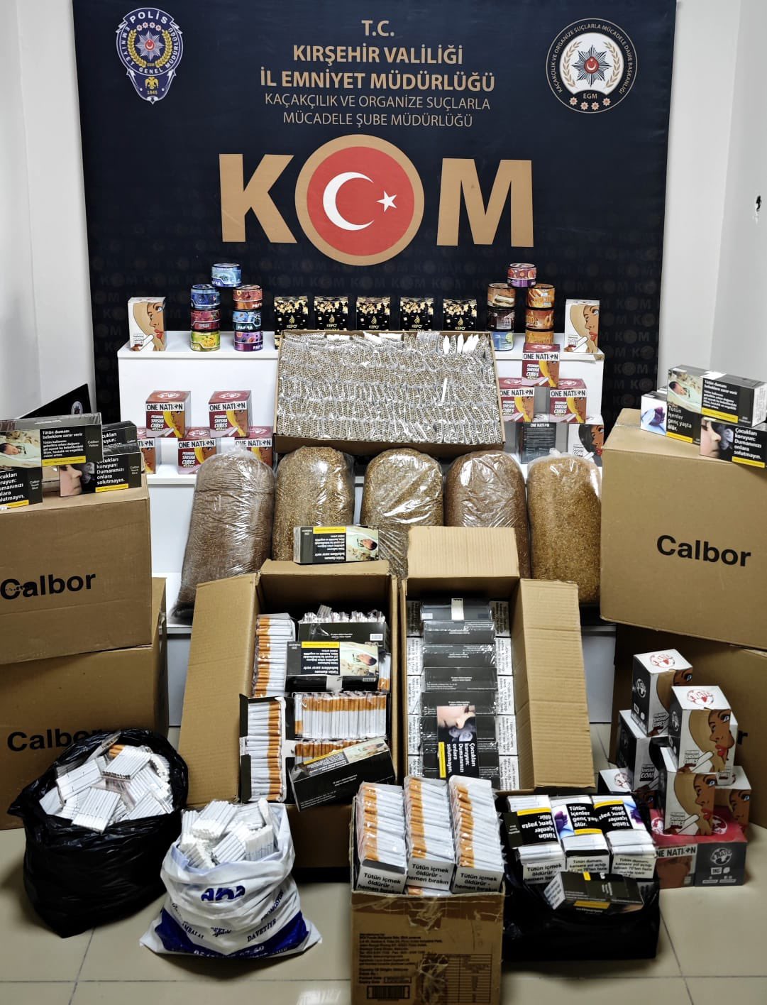 Kırşehir’de Kaçakçılığa Darbe