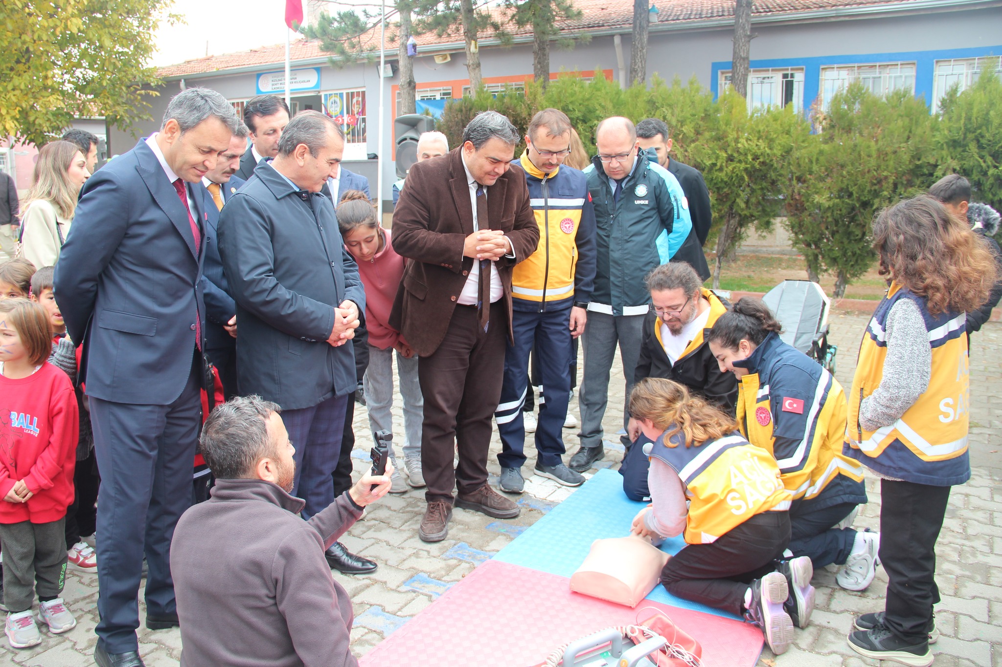Kırşehir’de Köy Okulunda Sağlık Seferberliği!5