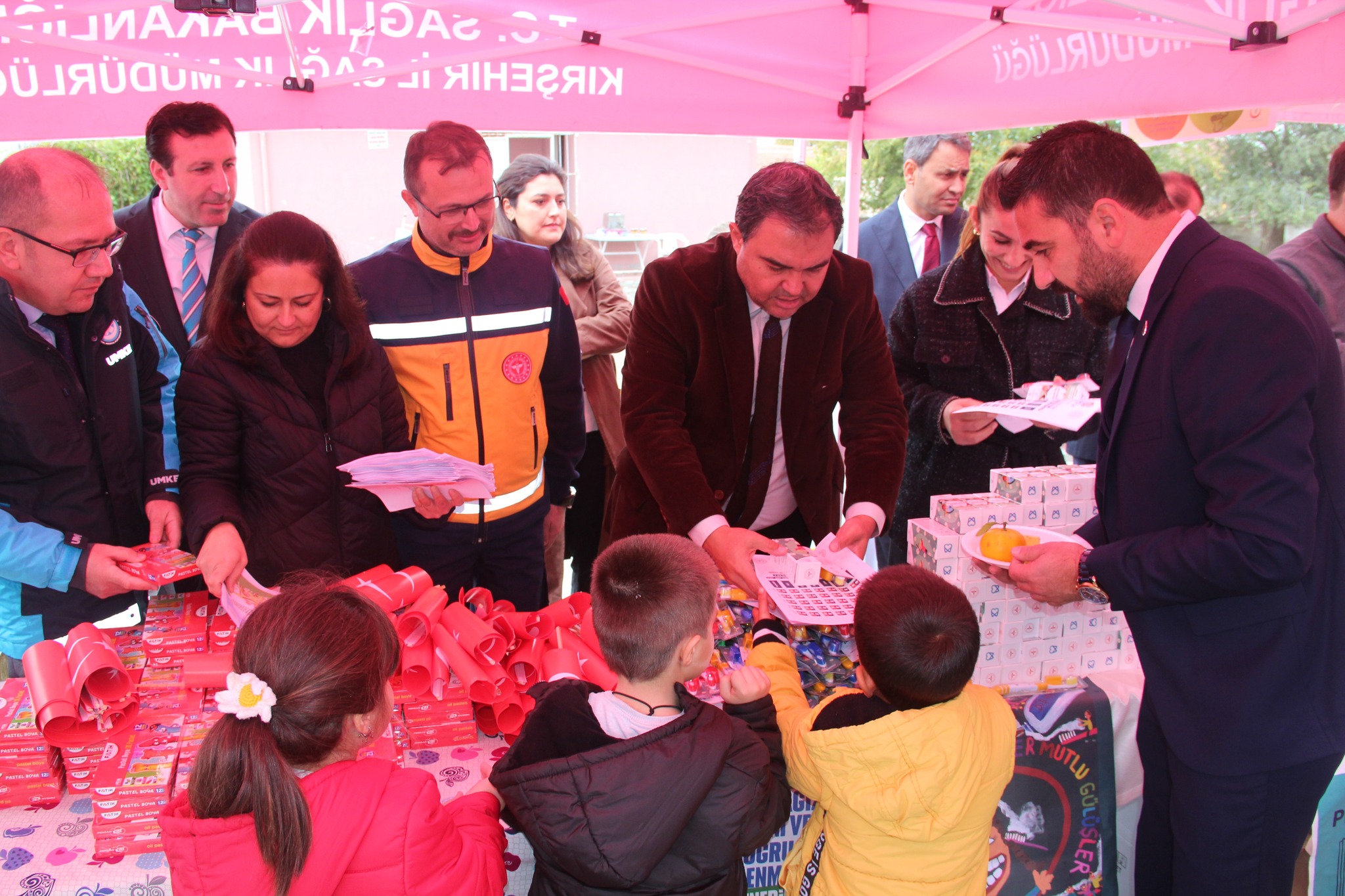 Kırşehir’de Köy Okulunda Sağlık Seferberliği!6