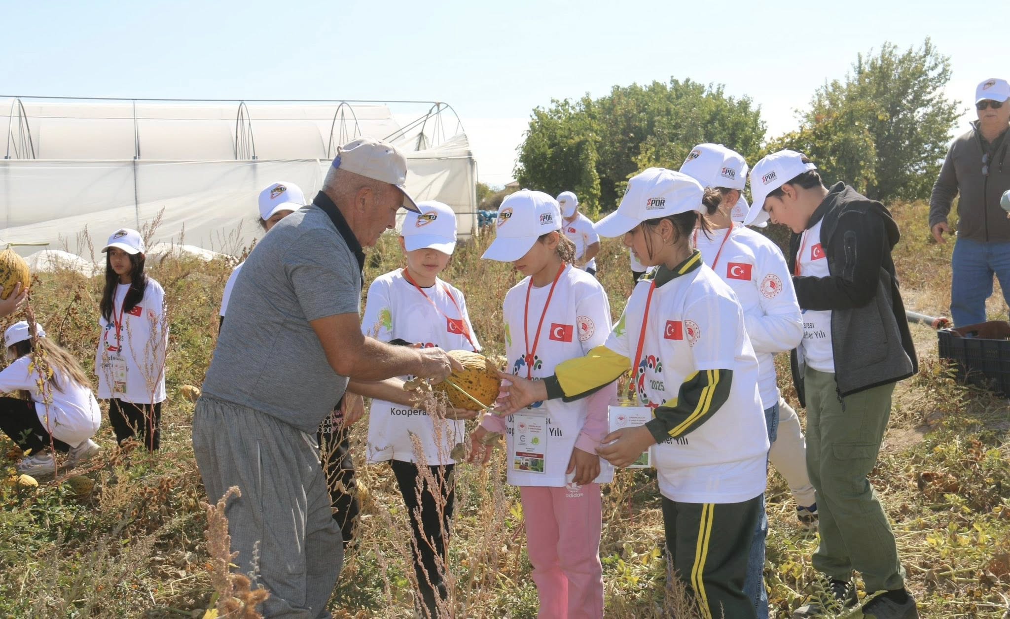 Kırşehir’de “Lider Çocuk Tarım Kampı”Yla Minikler Tarımla Buluştu1