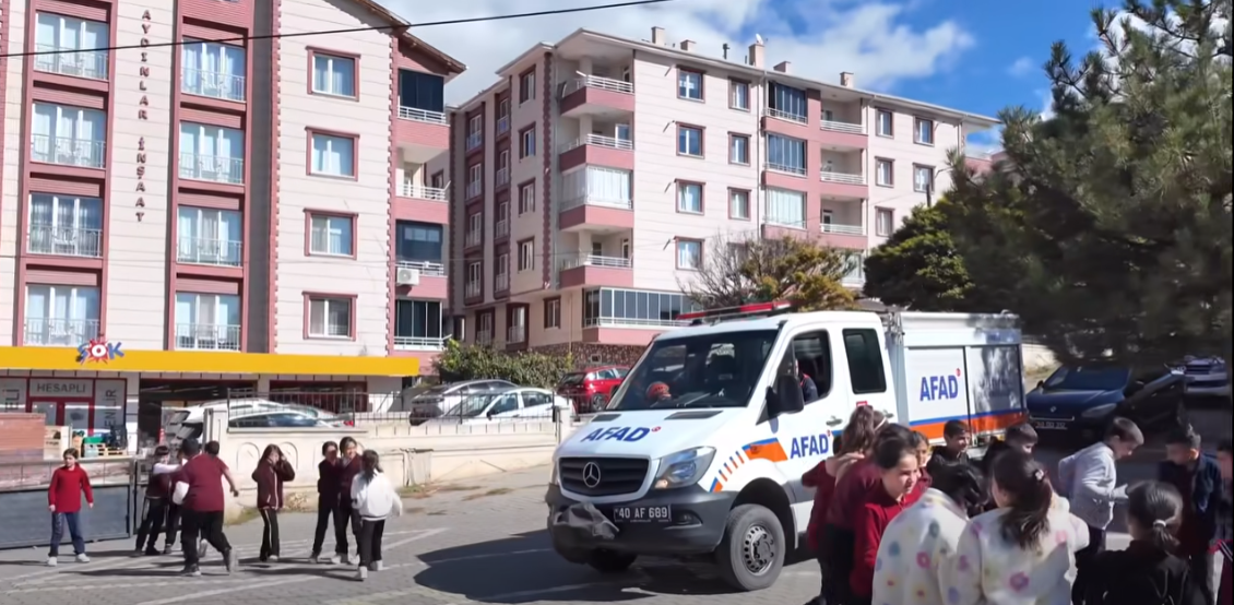 Kırşehir’de Okullardaki Tatbikat Gerçeği Aratmadı 2