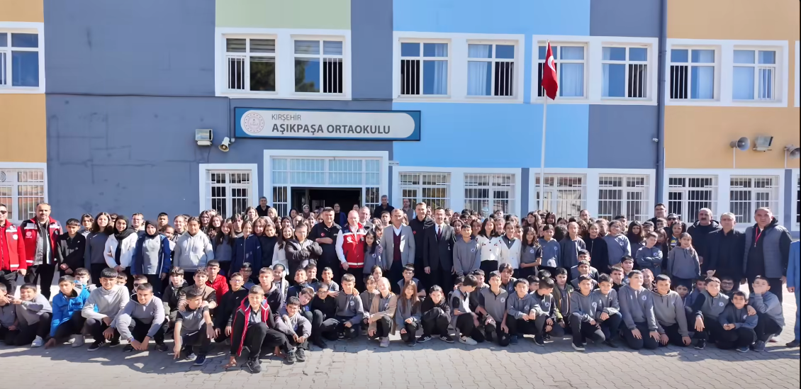 Kırşehir’de Okullardaki Tatbikat Gerçeği Aratmadı 5