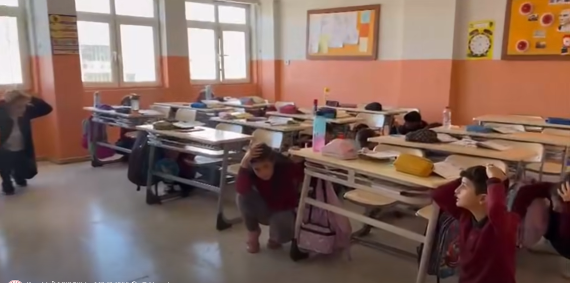 Kırşehir’de Okullardaki Tatbikat Gerçeği Aratmadı